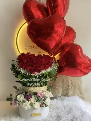 Corazón de Rosas Premium · Una Gran Declaración de Amor