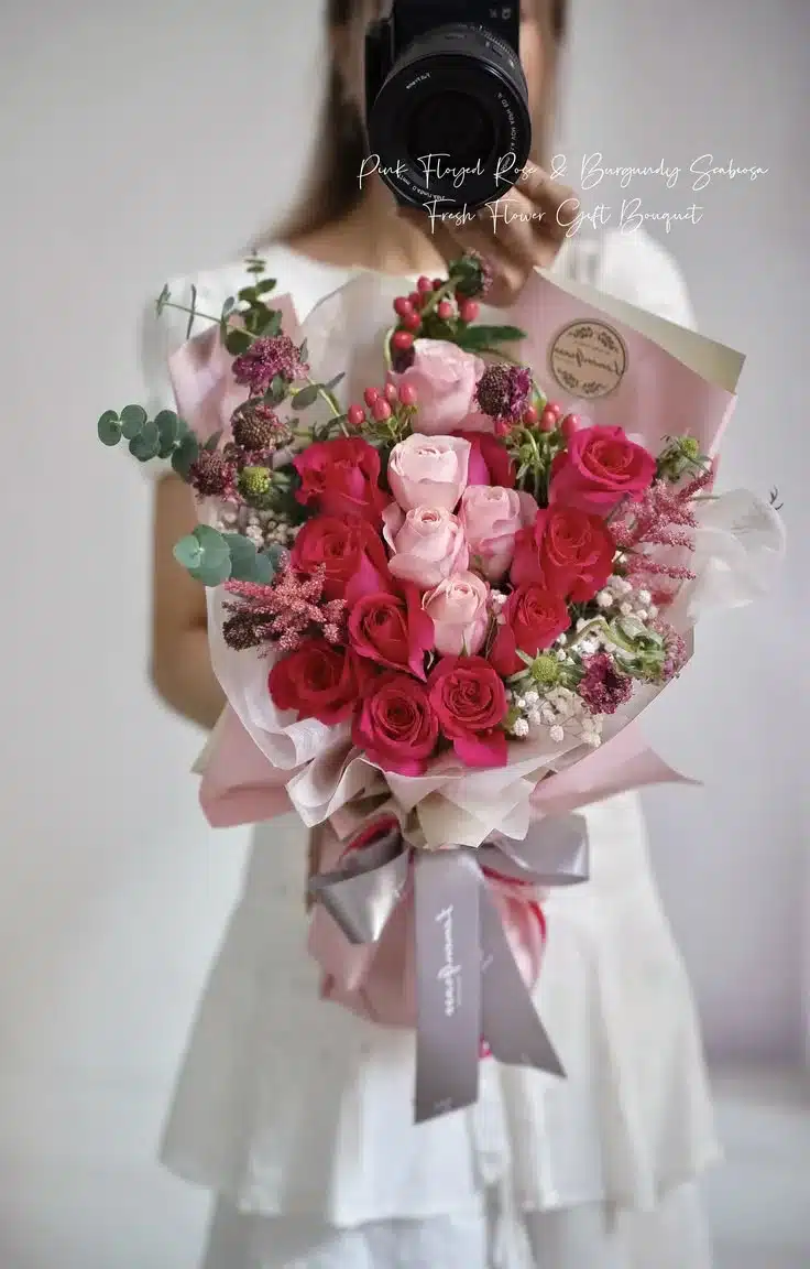 Elegante Manual de Rosas Rojas para Regalar