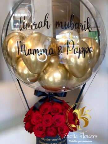 Ramos de Flores con Globos