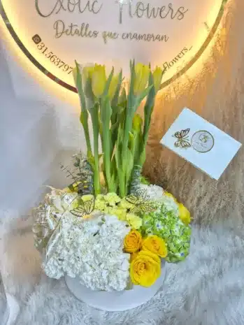 Ramo Premium con Tulipanes Amarillos
