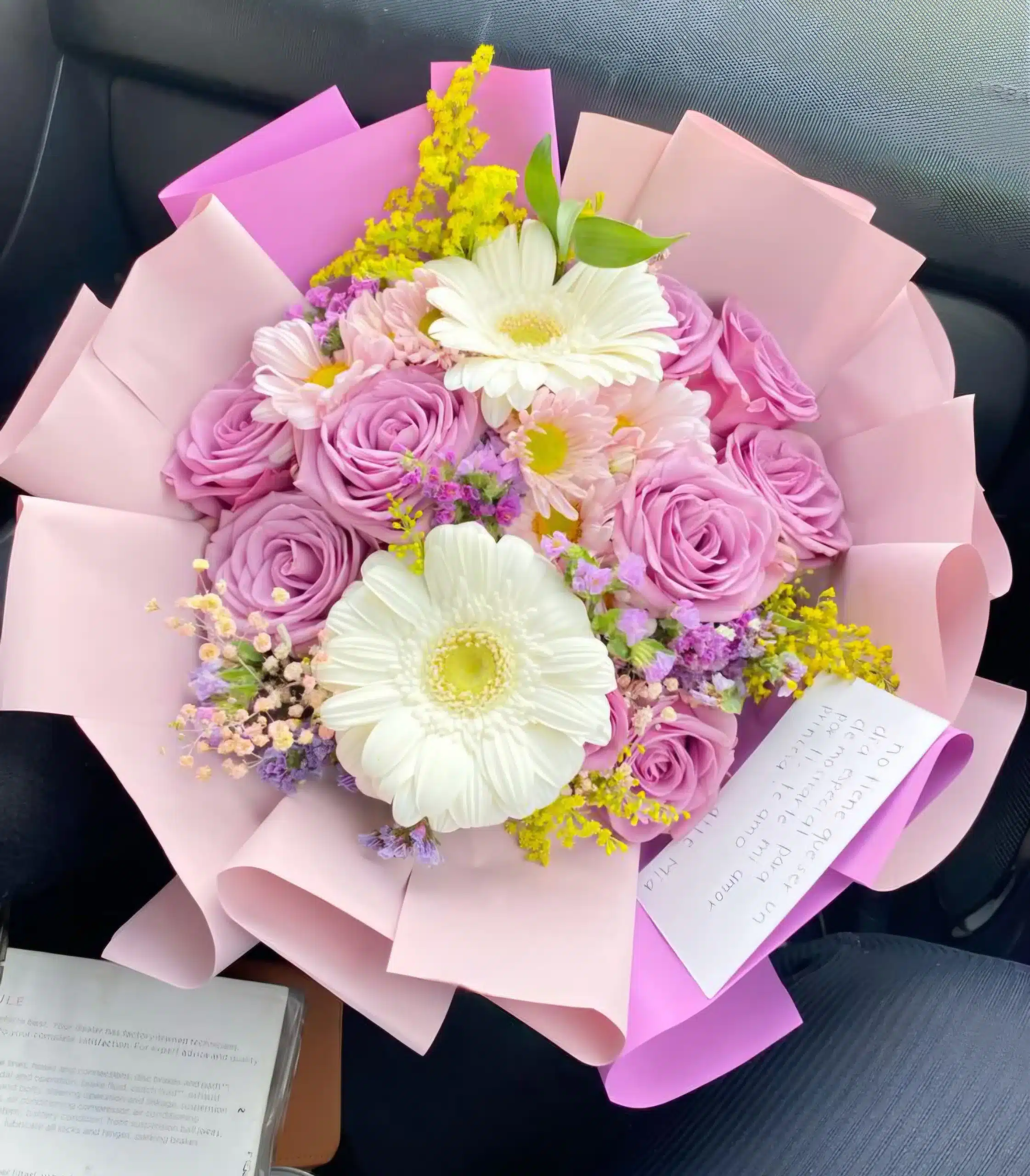 Delicado Bouquet de Rosas y Gerberas | Para Hacerla Sentir Única