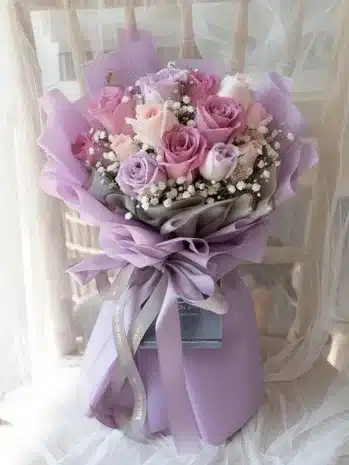 Ramo manual de flores delicadas para regalar en floridablanca y alrededores, para toda ocasión