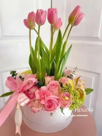 Arreglos Florales con Tulipanes