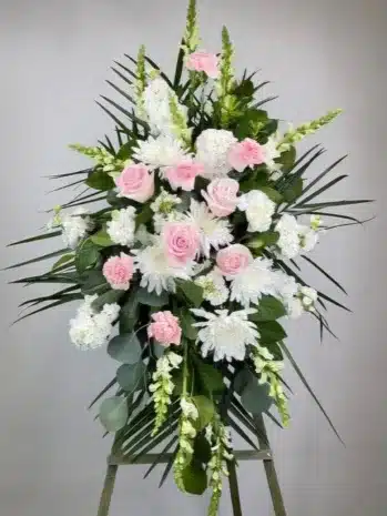 Pedestal Fúnebre Delicado para Condolencias