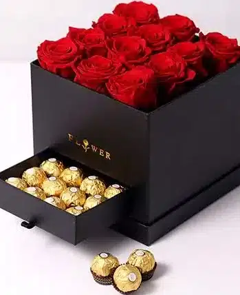 Arreglo Arreglo de Romance Apasionado: Rosas Rojas que Susurran Amor. Floristería Exotic Flowers Bucaramanga