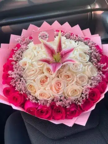 Bouquet Elegante de Rosas para Cumpleaños