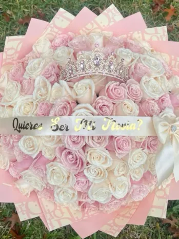 Bouquet de 80 Rosas para Declarar tus Intenciones