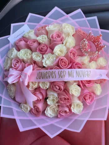 Bouquets de Rosas ¿Quieres Ser Mi Novia?