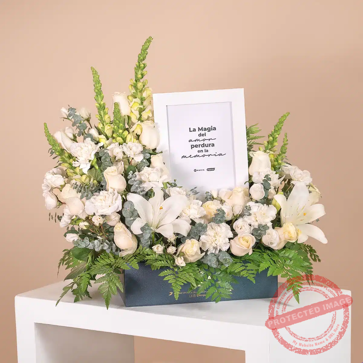 Ramo de Flores Sofisticado para Acompañar en el Duelo