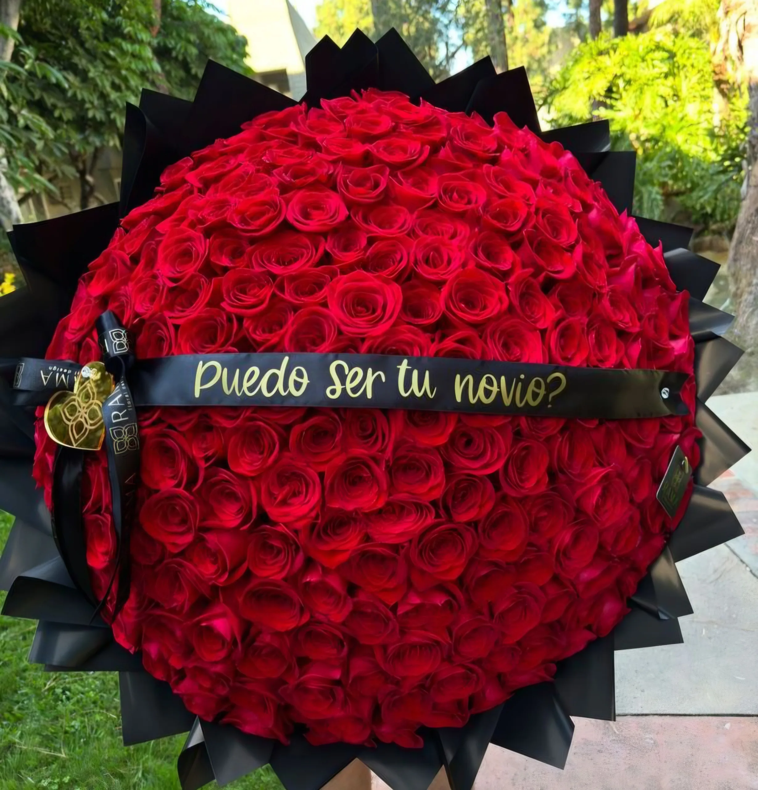 Bouquet de 200 Rosas para Declarar tu Amor